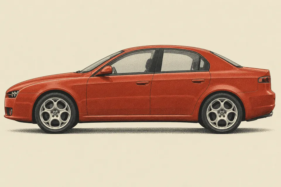 Alfa Romeo 159, иллюстрация