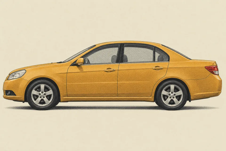 Chevrolet Epica, иллюстрация