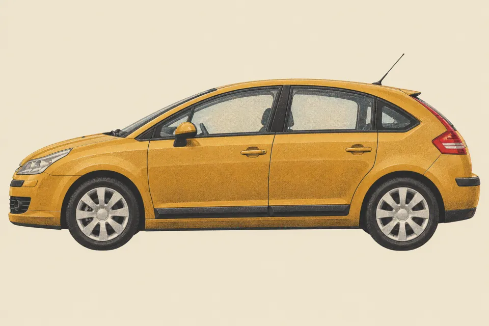 Citroen C4, иллюстрация