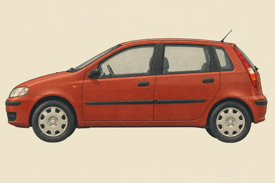 Fiat Punto, иллюстрация