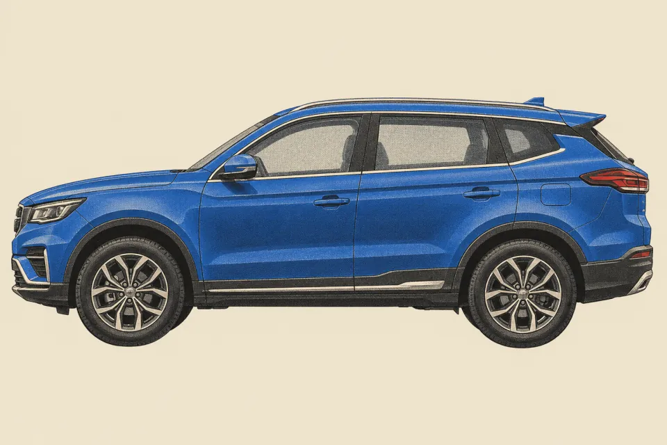 Geely Atlas Pro, иллюстрация