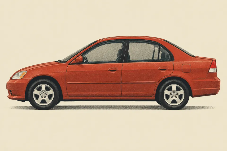 Honda Civic, иллюстрация