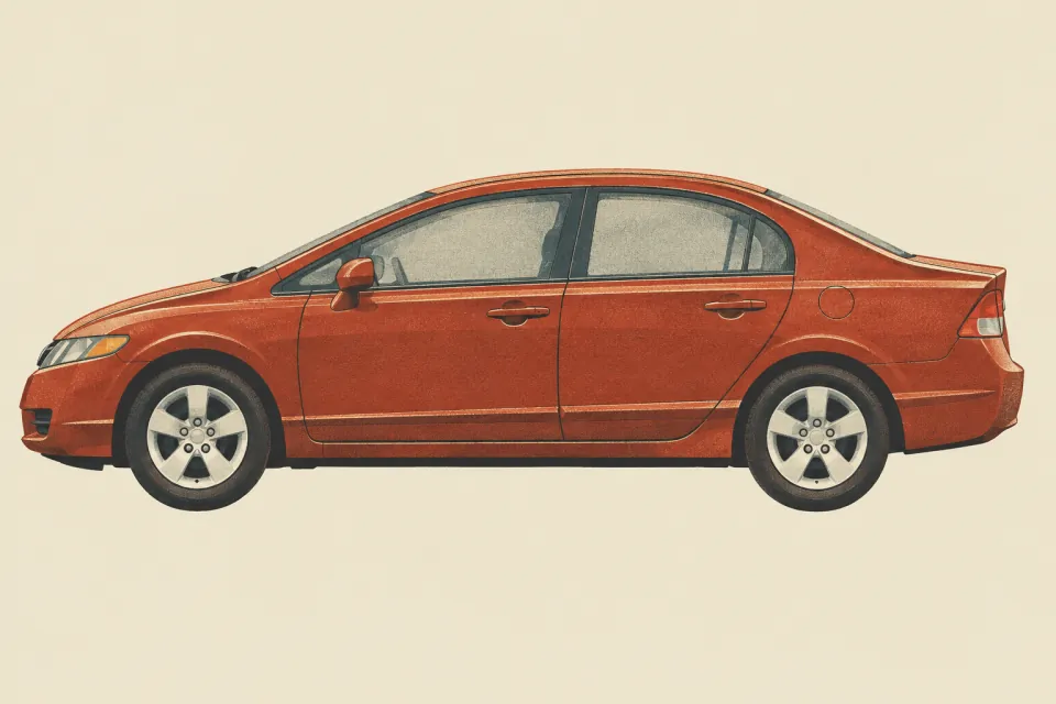 Honda Civic, иллюстрация