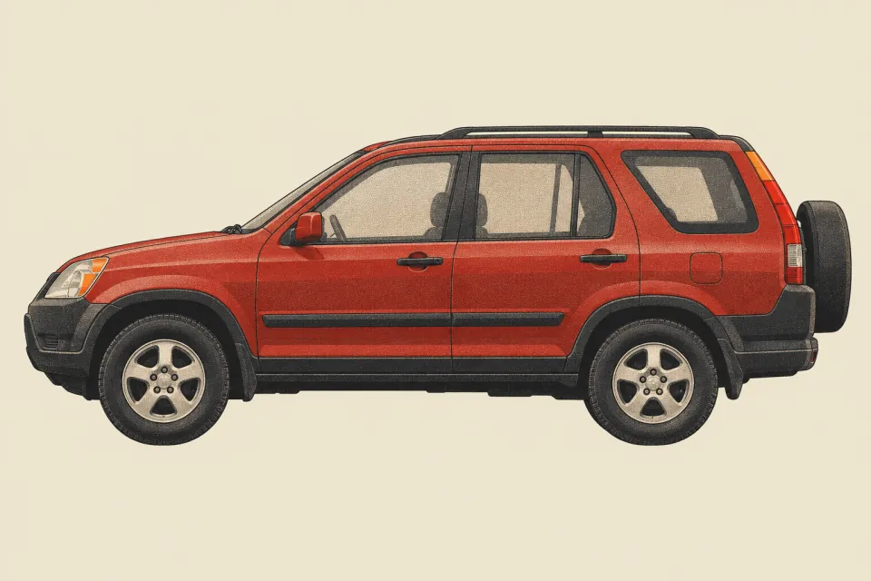 Honda CR-V, иллюстрация