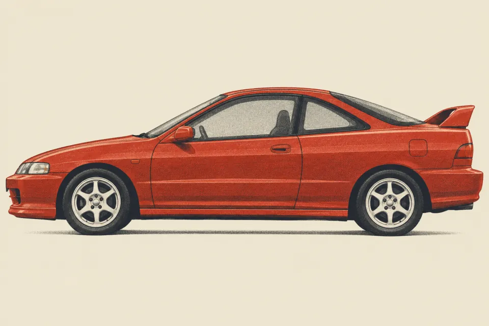 Honda Integra, иллюстрация