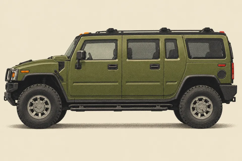 Hummer H2, иллюстрация