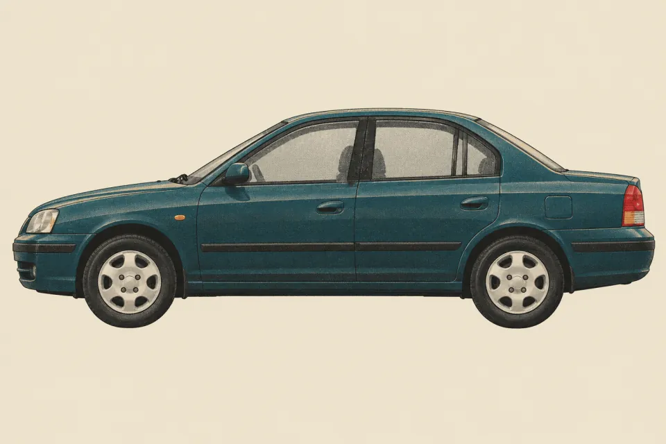 Hyundai Elantra XD XD, иллюстрация