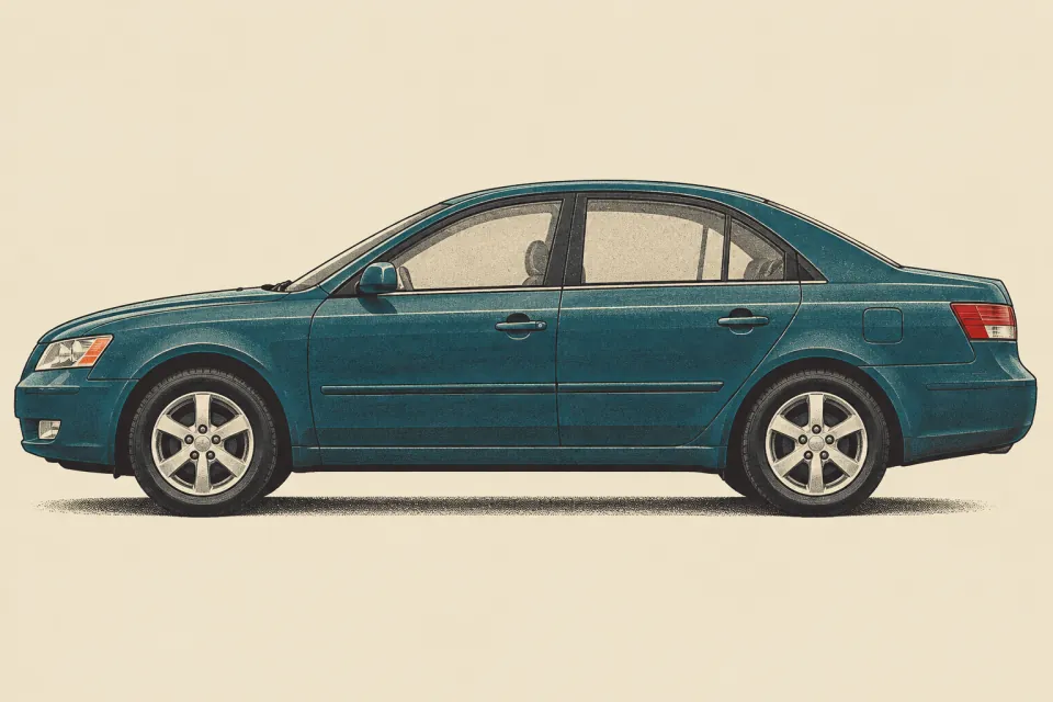 Hyundai Sonata NF, иллюстрация