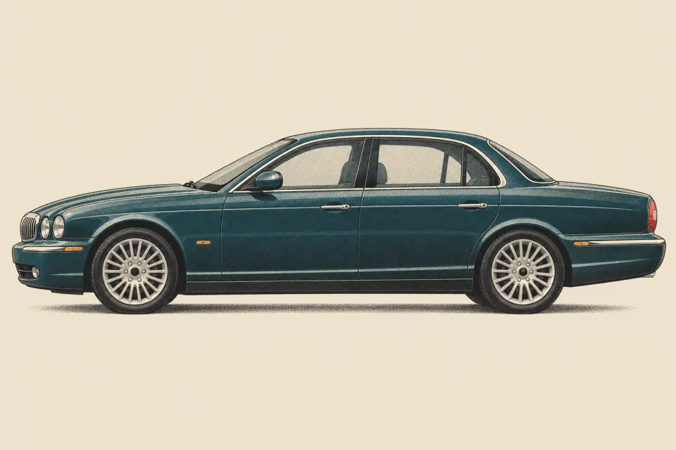 Jaguar XJ, иллюстрация