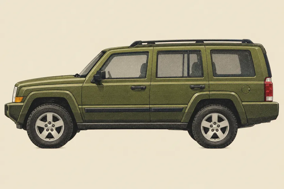 Jeep Commander, иллюстрация