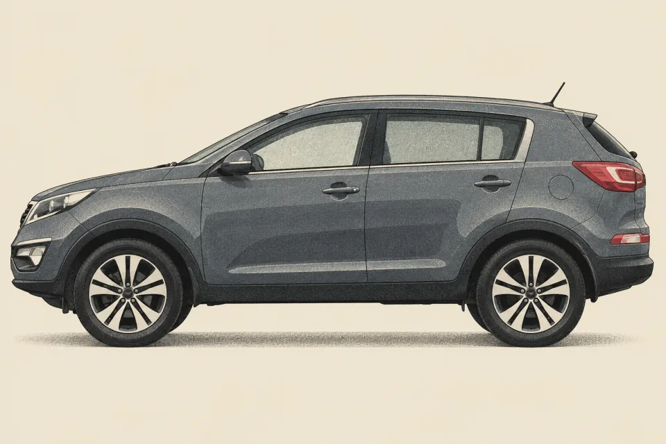 Kia Sportage, иллюстрация