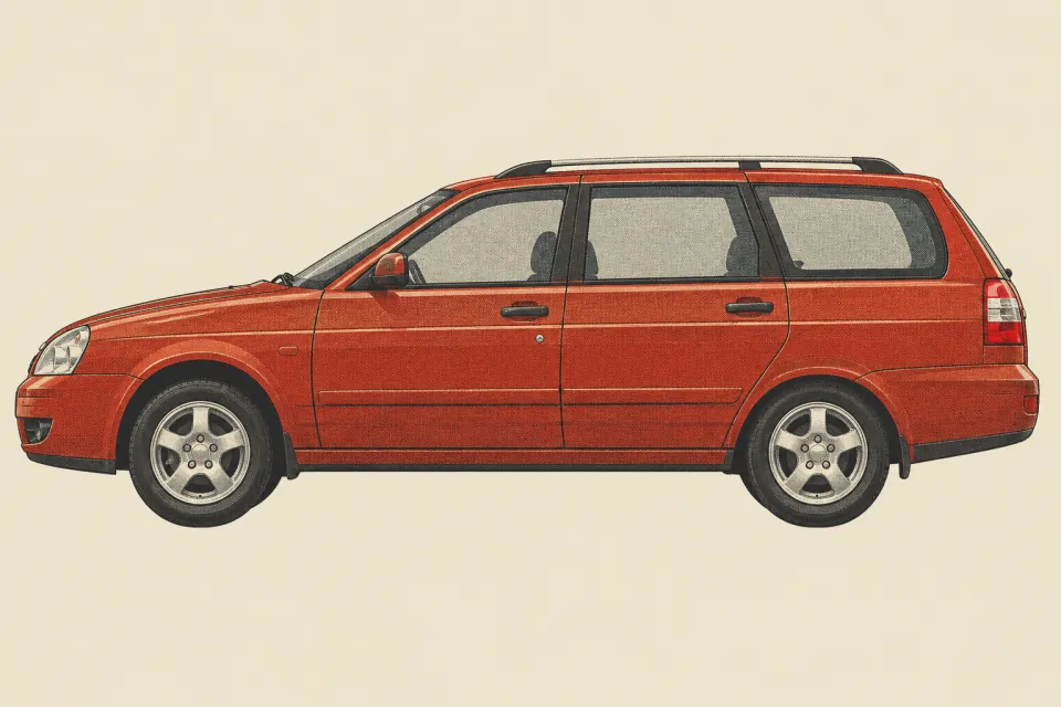 Lada Priora универсал, иллюстрация