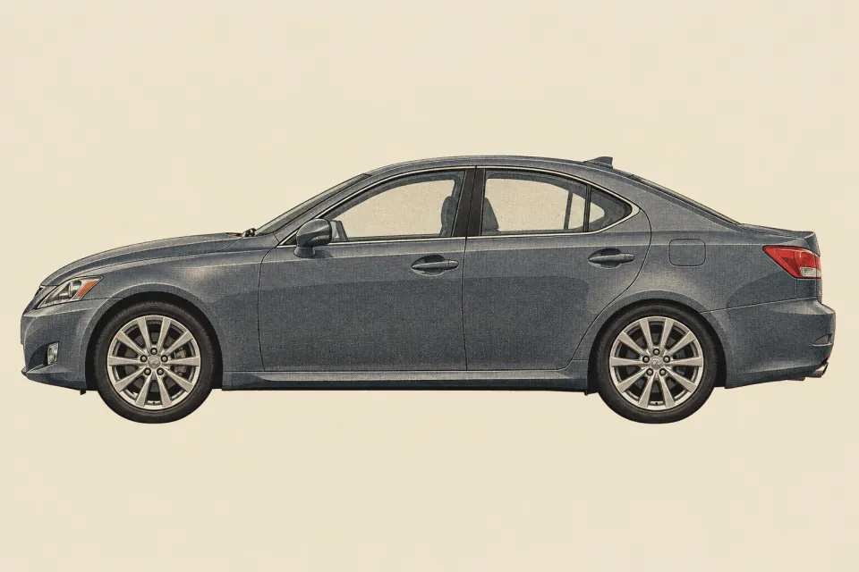 Lexus IS 250, иллюстрация