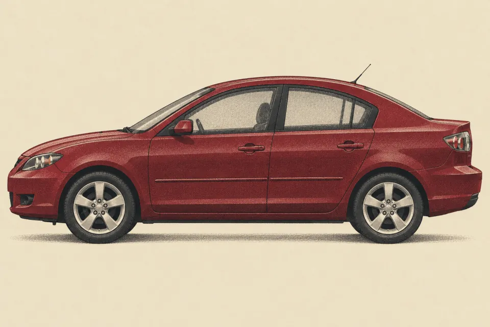 Mazda 3, иллюстрация