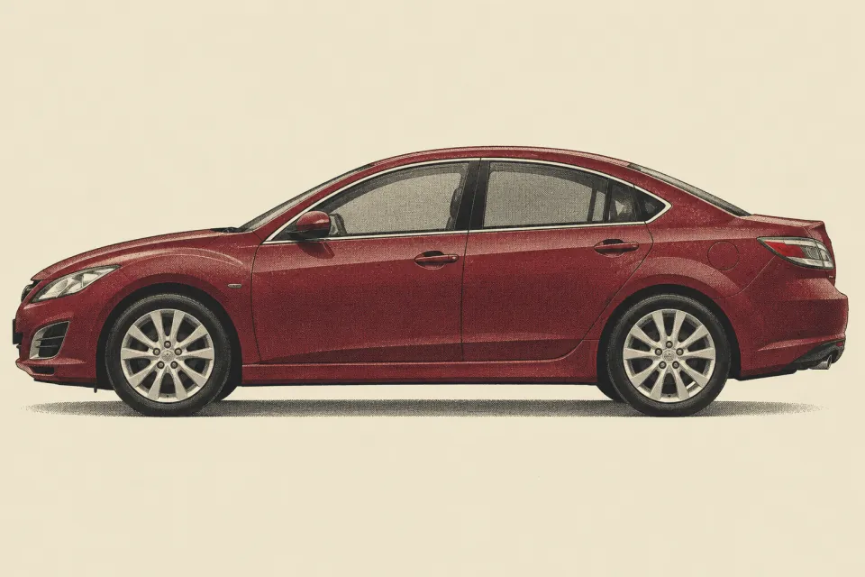 Mazda 6 GH, иллюстрация