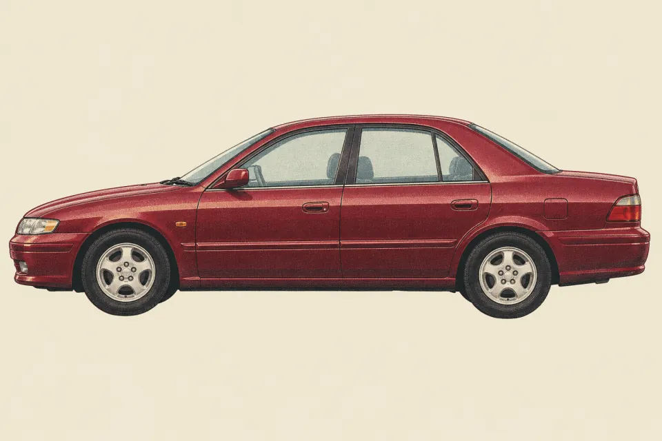 Mazda Capella, иллюстрация