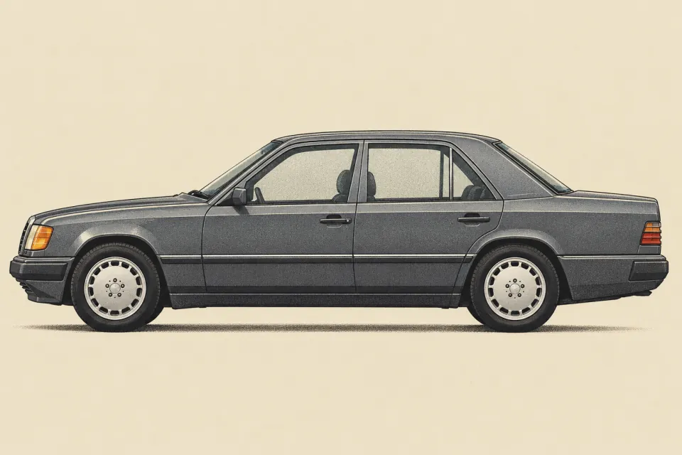 Mercedes-Benz W124, иллюстрация