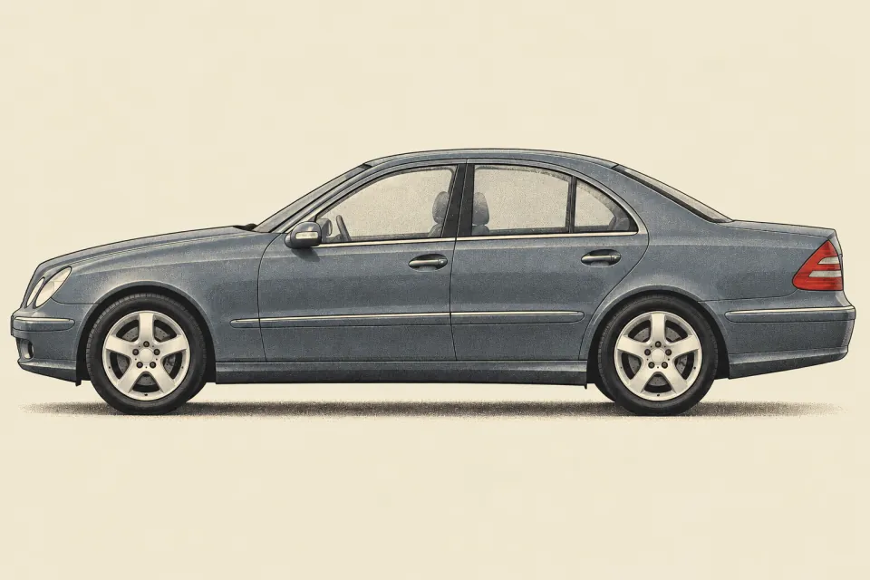 Mercedes-Benz E-Class W211, иллюстрация