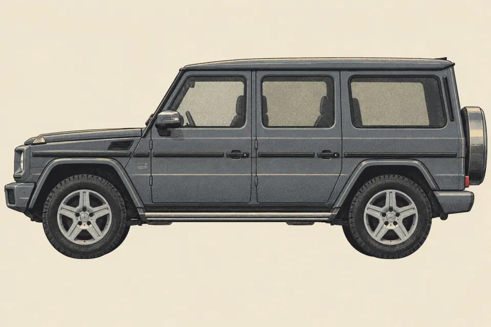 Mercedes-Benz G63 AMG, иллюстрация