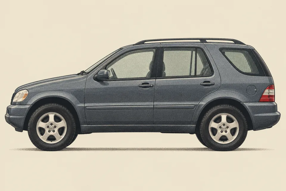 Mercedes-Benz ML W163, иллюстрация