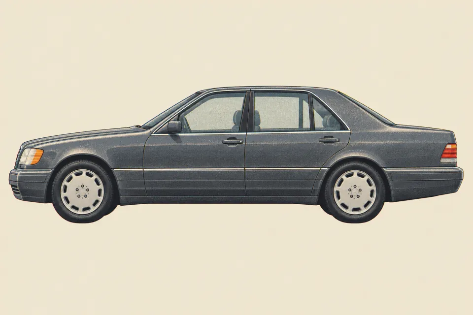 Mercedes-Benz S-Class W140, иллюстрация