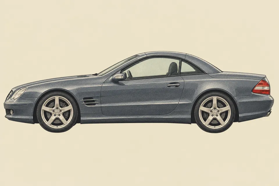 Mercedes-Benz SL, иллюстрация