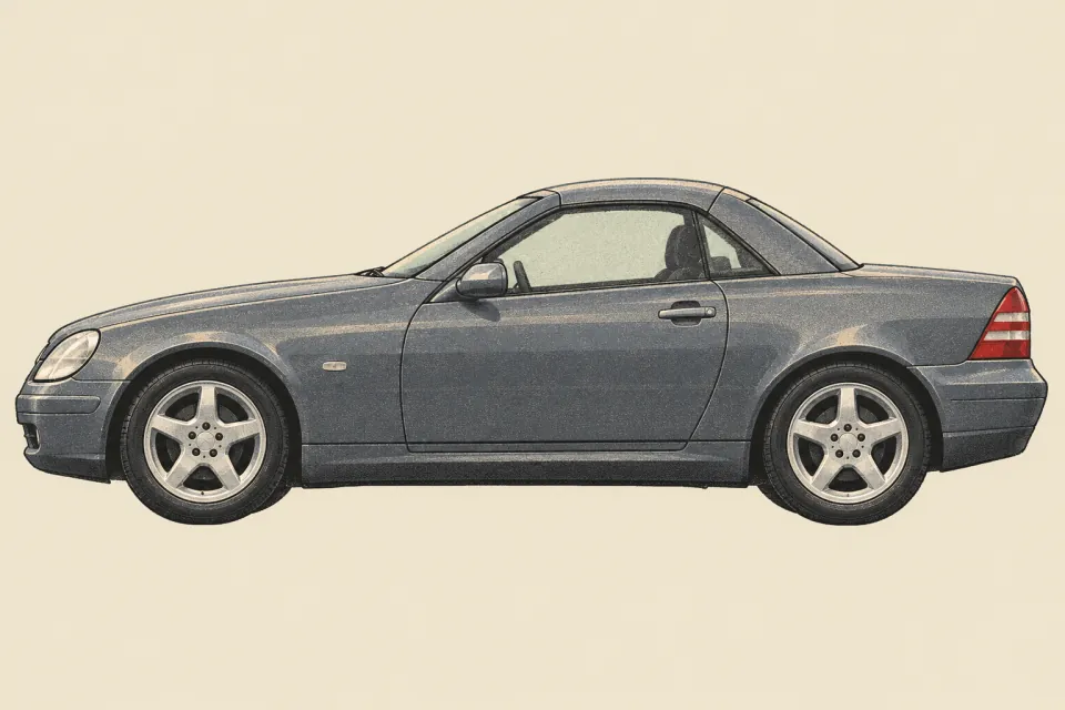 Mercedes-Benz SLK R170, иллюстрация