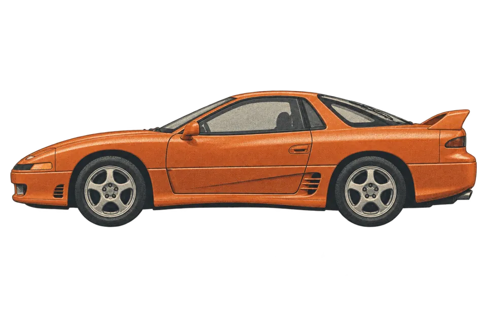 Mitsubishi 3000GT, иллюстрация
