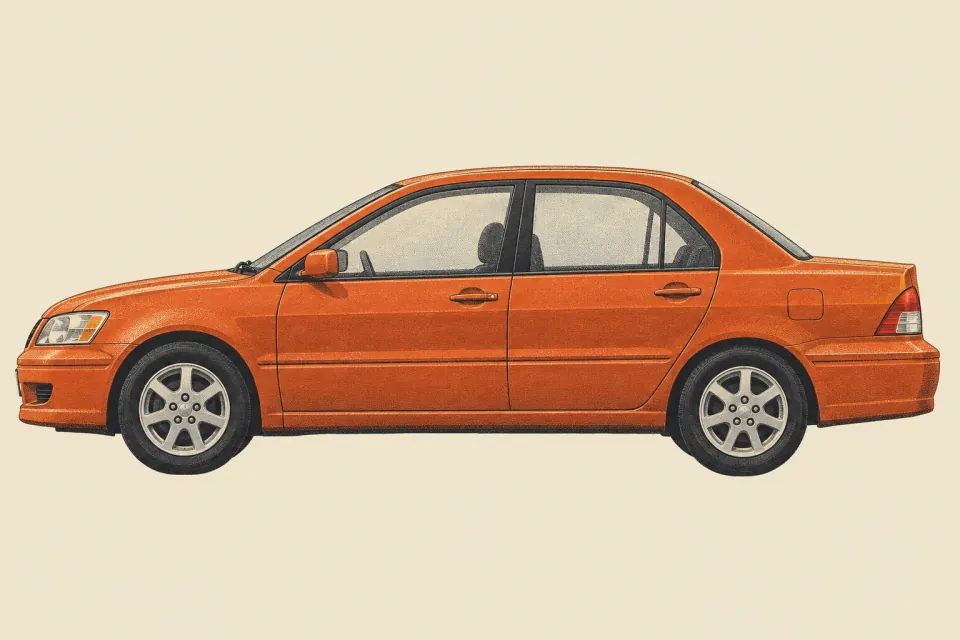 Mitsubishi Lancer Cedia, иллюстрация