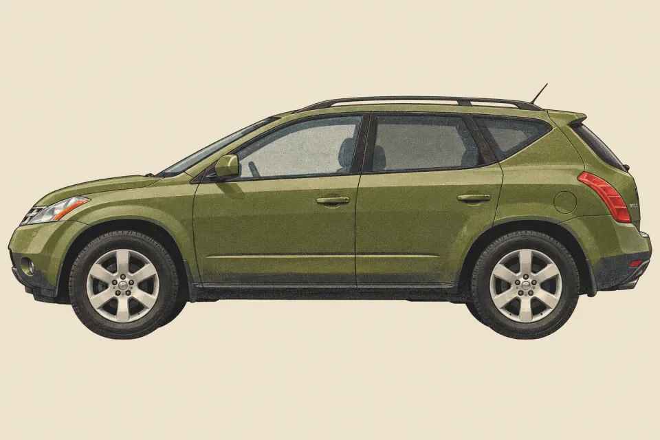 Nissan Murano Z50, иллюстрация