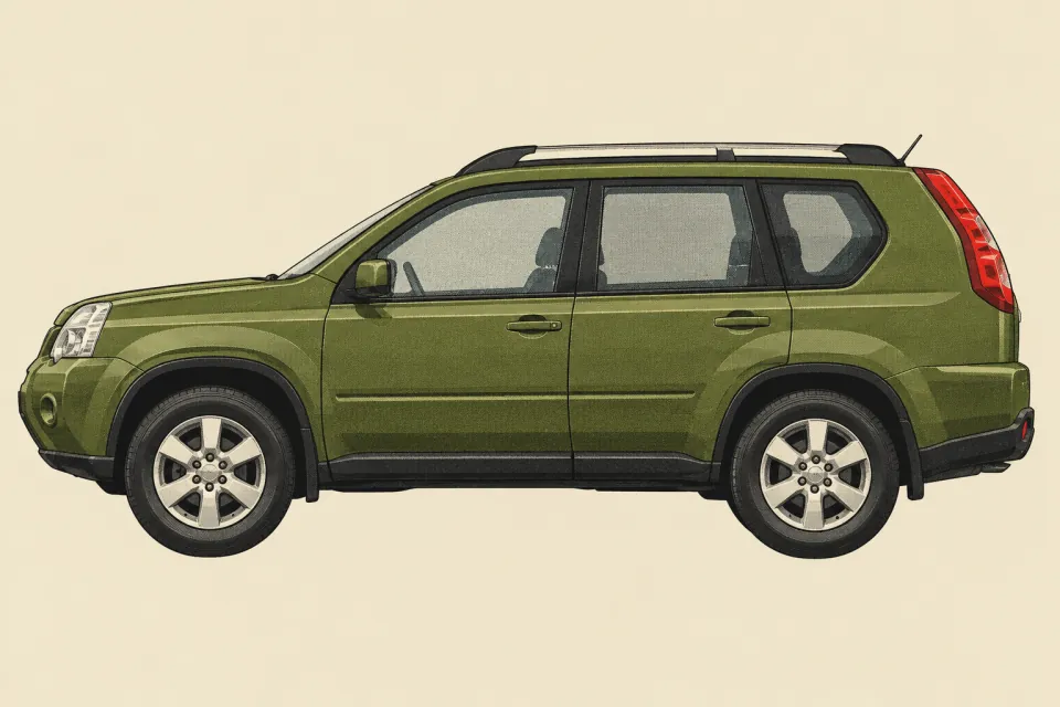 Nissan X-Trail, иллюстрация