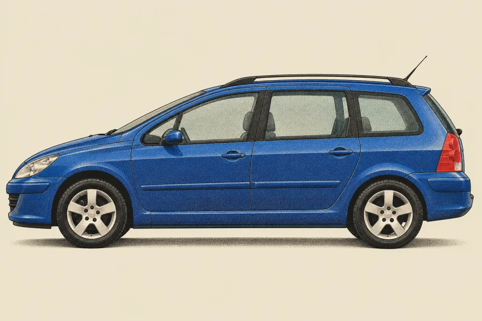 Peugeot 307 SW, иллюстрация