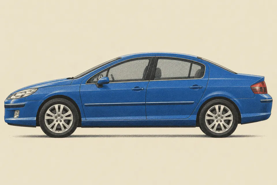Peugeot 407, иллюстрация