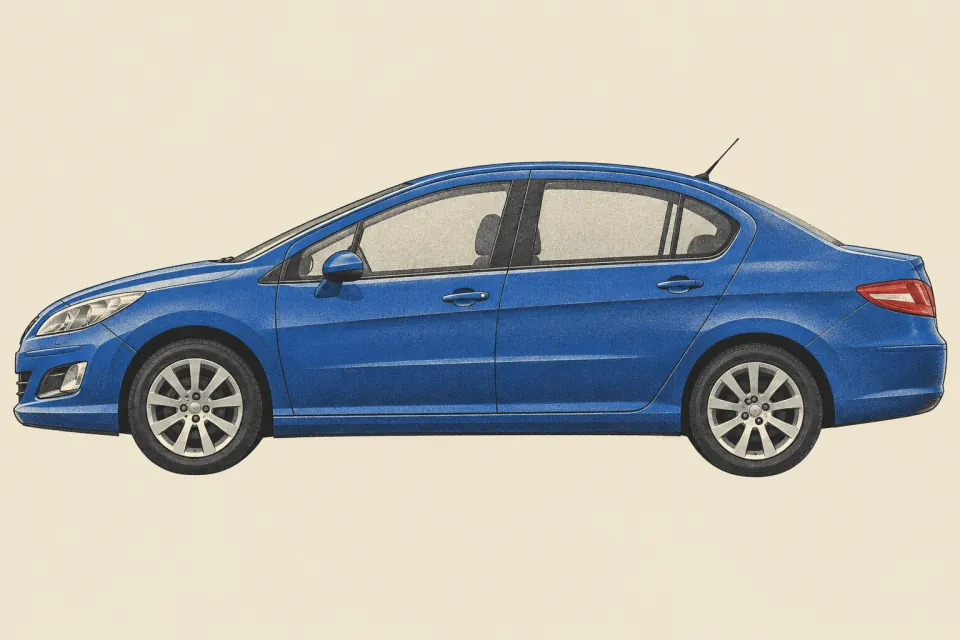 Peugeot 408, иллюстрация