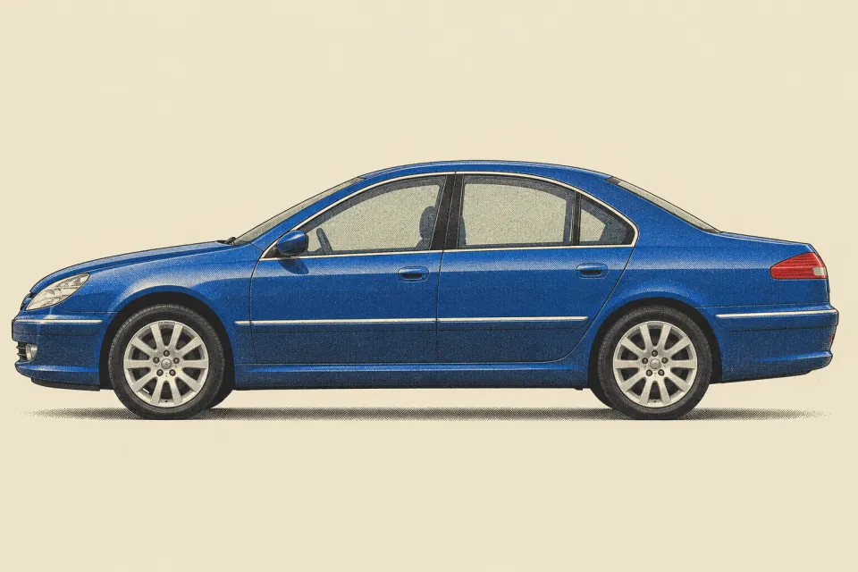 Peugeot 607, иллюстрация