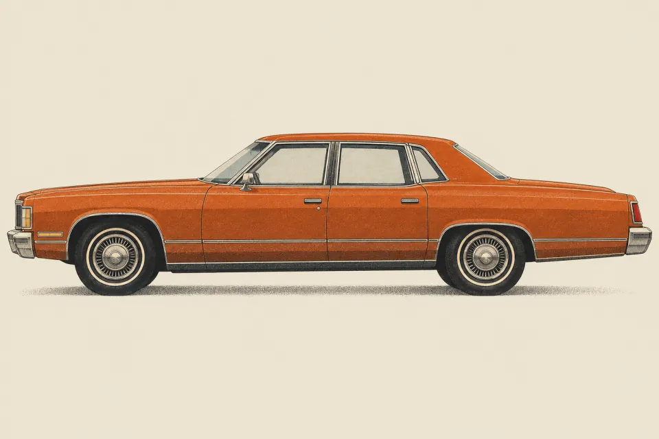 Pontiac Bonneville, иллюстрация