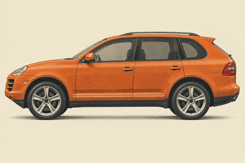 Porsche Cayenne 957, иллюстрация