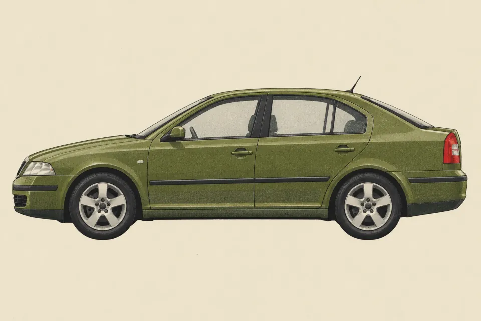 Skoda Octavia, иллюстрация