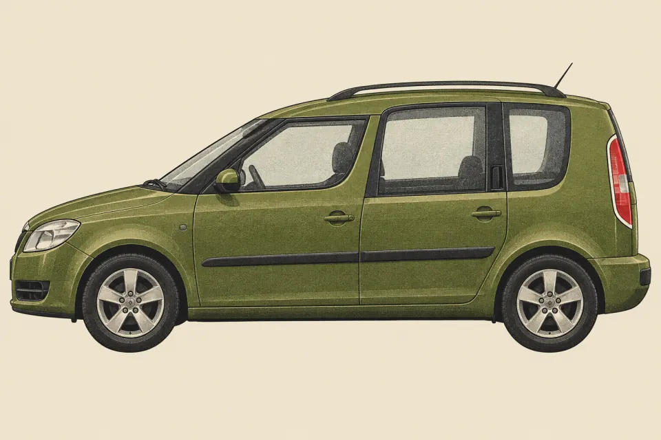 Skoda Roomster, иллюстрация