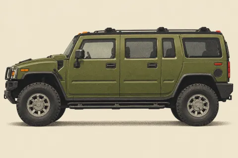 Hummer H2, иллюстрация