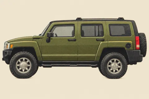 Hummer H3, иллюстрация