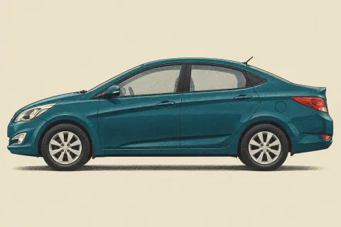 Hyundai Solaris, иллюстрация