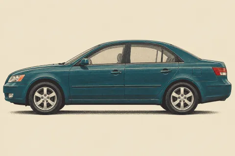 Hyundai Sonata NF, иллюстрация
