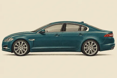 Jaguar XF, иллюстрация