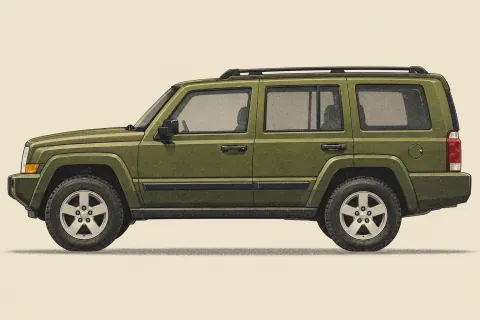 Jeep Commander, иллюстрация