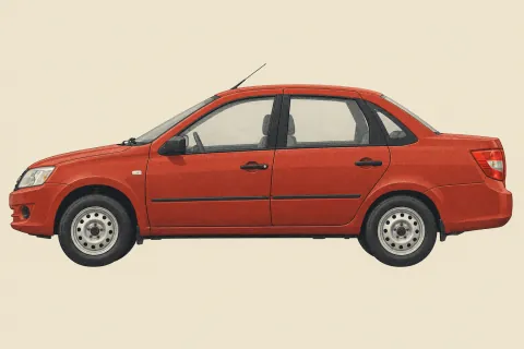 Lada Granta, иллюстрация