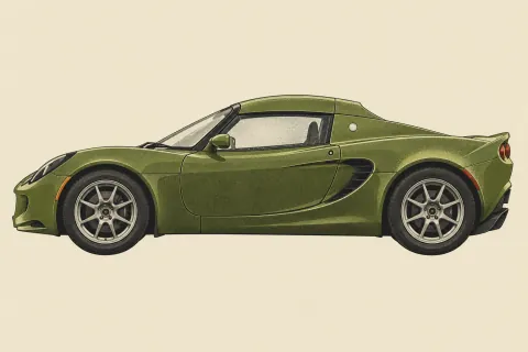 Lotus Elise S2, иллюстрация