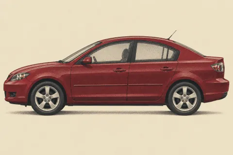Mazda 3 BK, иллюстрация