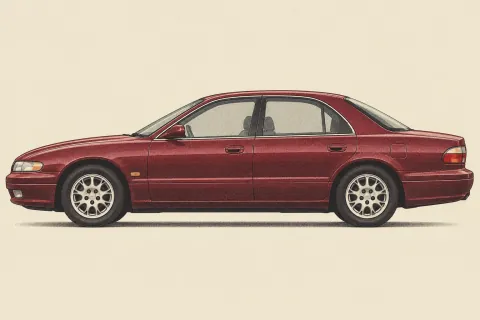 Mazda Xedos 9, иллюстрация