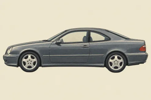 Mercedes-Benz CLK 320 W208, иллюстрация